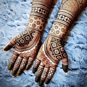 Simple Mehndi Design New Full Hand 10