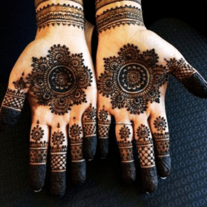 Simple Mehndi Design New Full Hand 15