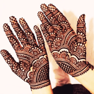 Simple Mehndi Design New Full Hand 1