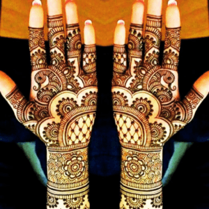 Simple Mehndi Design New Full Hand 14