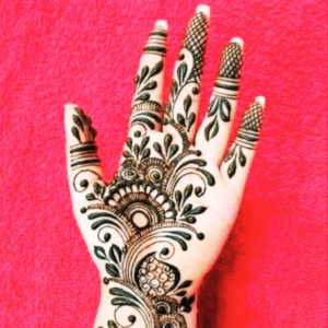 Simple Mehndi Design New Full Hand 2